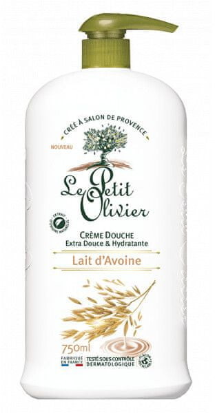 Le Petit Olivier Krem pod prysznic z mlekiem owsianym Shower )Cream Shower ) 750 ml