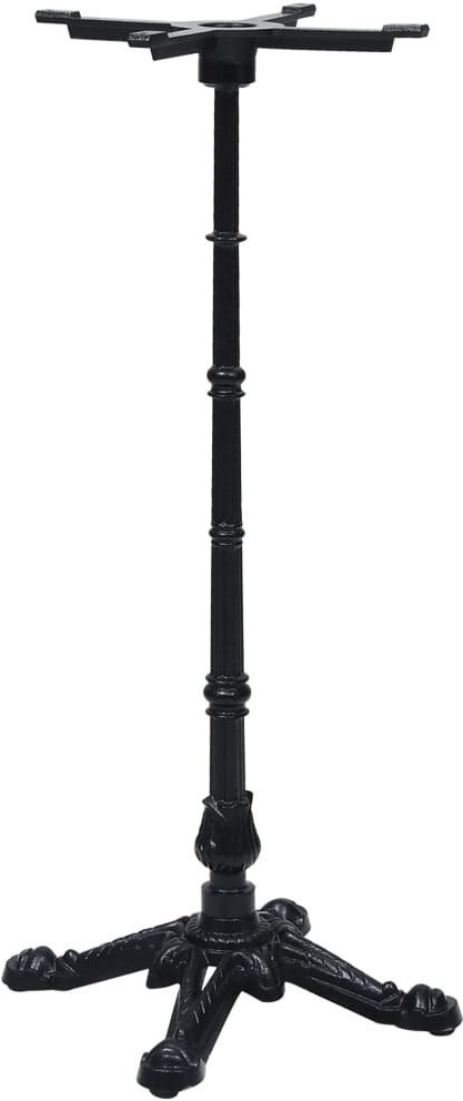 vidaXL Lumarko Noga do stolika bistro, czarna, 52x52x108 cm, żeliwo 325434