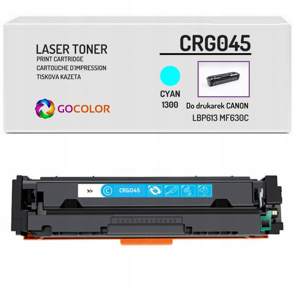 Zamienny z Canon toner 045 C I-Sensys MF631Cn
