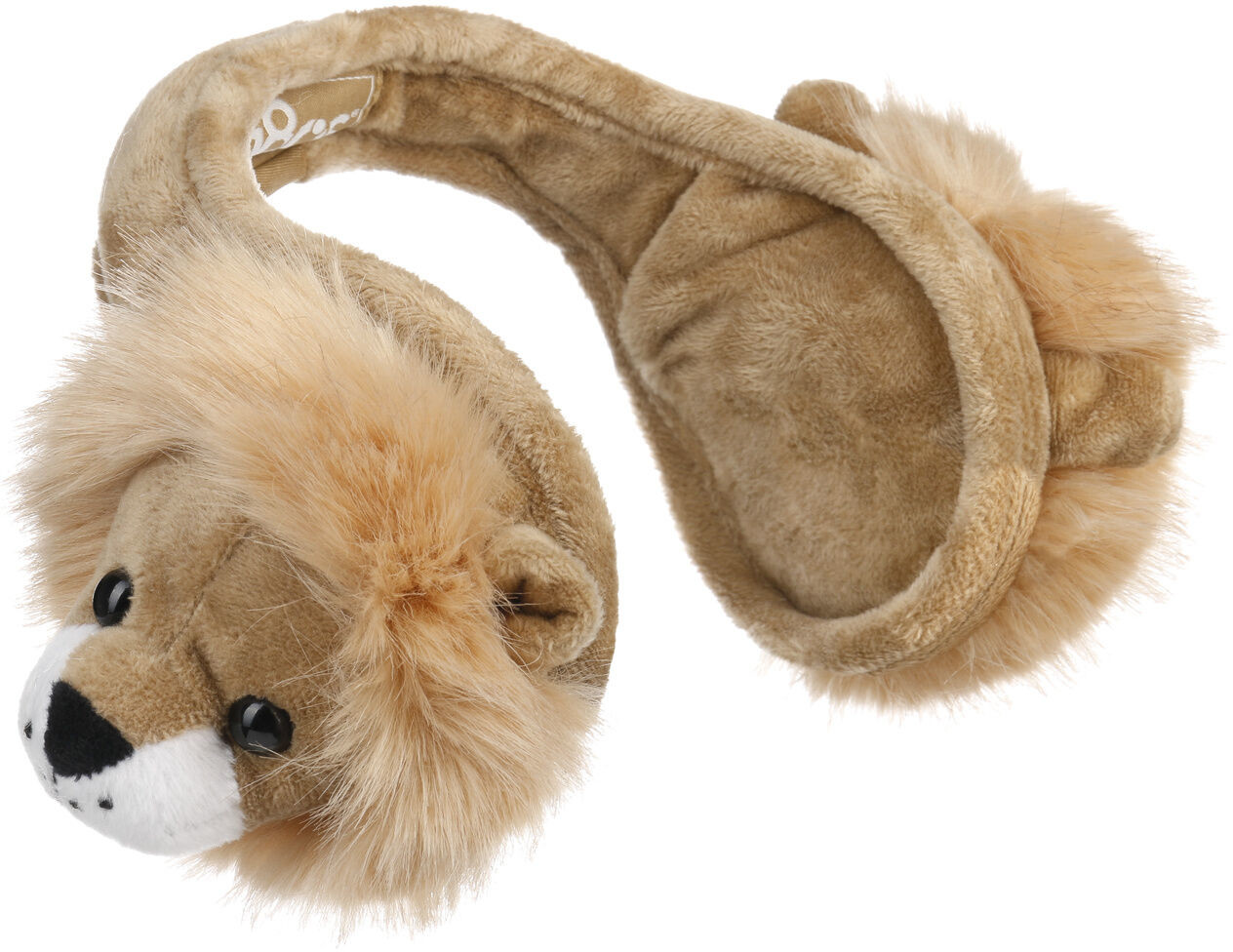Nauszniki Plush Lion by 180s, beżowy, One Size