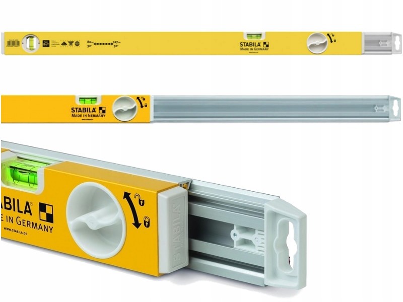 Stabila 18880 Poziomica Teleskopowa 80-127cm 80T