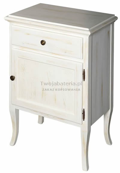 Sapho Sapho Retro komoda 60x80 cm postarzana biel 1693