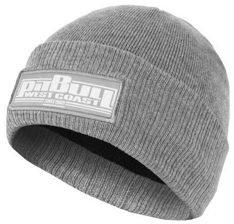 Pit Bull sklep CZAPKA ZIMOWA BEANIE PIT BULL ONE TONE BOXING GREY