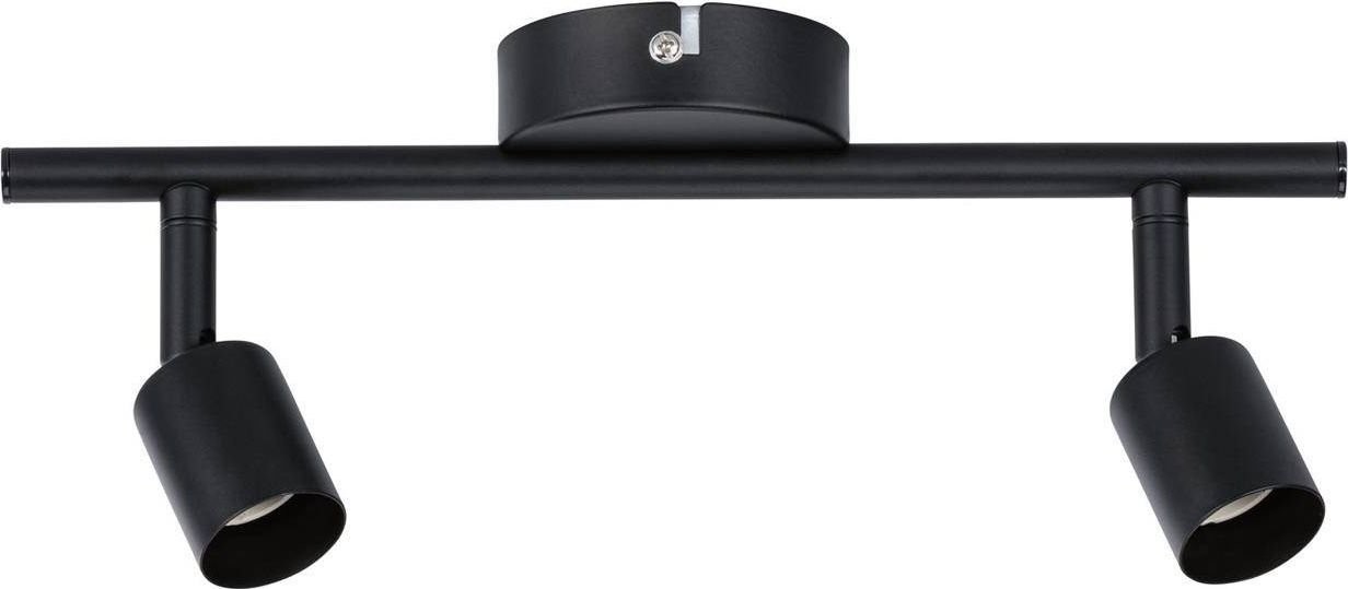 Paulmann Lampa sufitowa Spotlight Carolina max 2x10W GU10 schwarz matt 230V Metall PL66756
