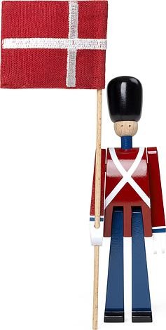 Kay Bojesen Figurka Kay Bojesen Bearer żołnierzyk z flagą 18,5 cm 39226