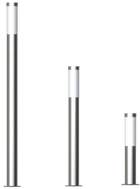 vidaXL Zestaw trzech lamp ogrodowych (E27, 230V)