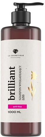 Le cosmetique Le cosmetique Brillante Szampon wygładzający 1000 ml