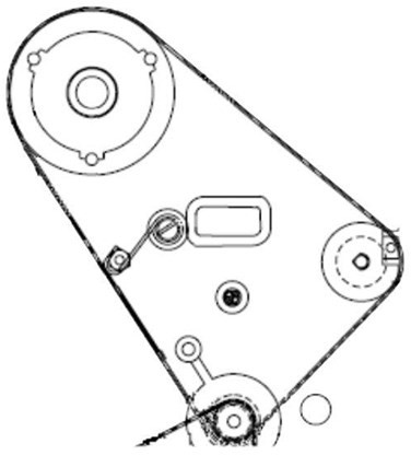 Zebra BELT .080P 235T CNDTV 45189-22