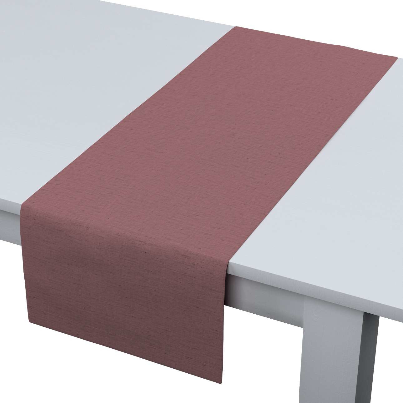 Dekoria pl pl Bieżnik prostokątny zgaszony róż 40 × 130 cm Linen 410-159-12