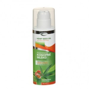 Topvet Regeneracyjne mleczko konopne 14%- do twarzy i ciała. 200ml