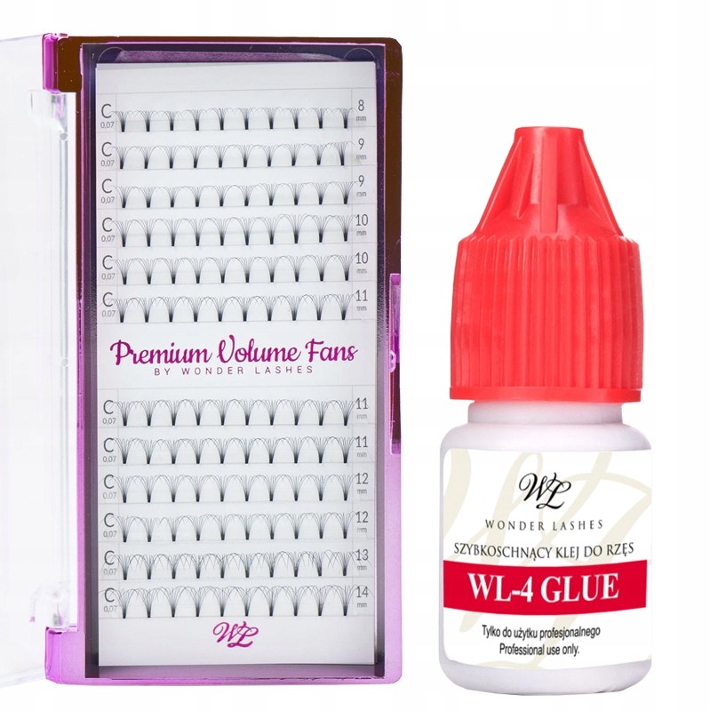 Wyprzedaż Klej do Rzęs Objętościowych Wl 4 3ml