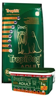 Tropidog SUPER PREMIUM ADULT SMALL BREEDS LAMB, SALMON & RICE 3 kg