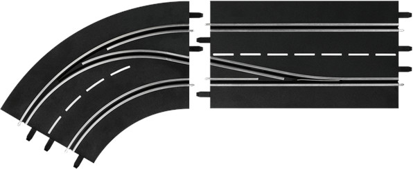 Carrera Carrera Lane Change Curve - Left in-out 20030362
