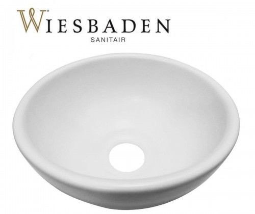 Wiesbaden Umywalka nablatowa ceramiczna 20x9 cm biała matowa CONSILIO 32.3577