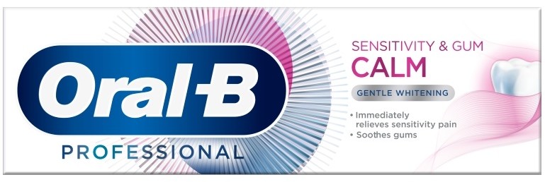 Oral-B Pasta do zębów PRO Sensivity & Gum Calm Gentle Whitening 75ml