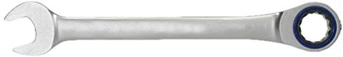 SW-Stahl SW-Stal chromowo-wanadowa klucz płasko-oczkowy z grzechotką SW 27 MM  drobne ząbkowanie, s1595  27