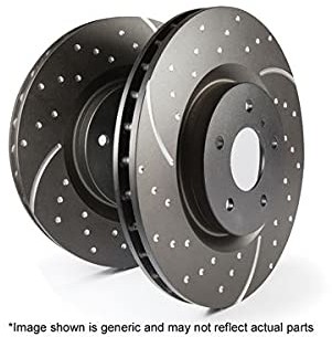 EBC Brakes GD1421 tarcze hamulcowe Turbo Groove Disc GD1421