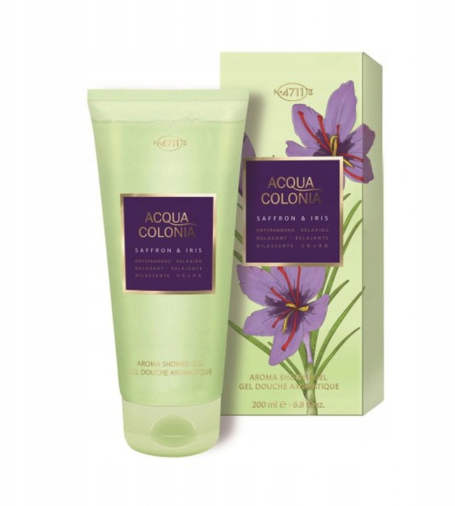 4711 Acqua Colonia Saffron Iris żel 200ml