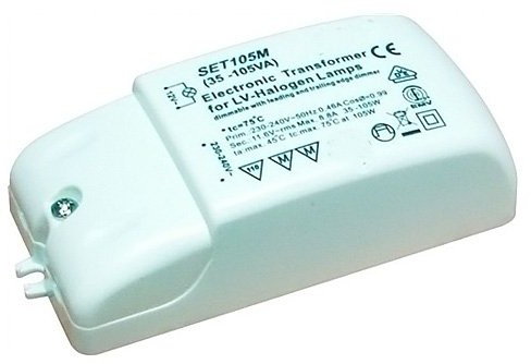 Eurolite 51402275 ETD 35105 transformator elektroniczny ( V, od 35 do 105 VA) Biały 51402275