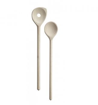 Westmark Zestaw 2 drewnianych łyżek kuchennych Natur Pur 28 30 cm 13922270