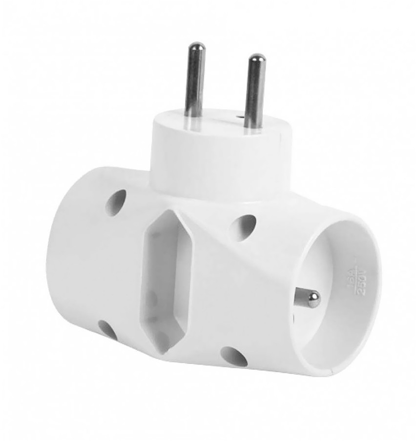 Solight Rozgałęźnik 1x2,5A+2x10A/230V