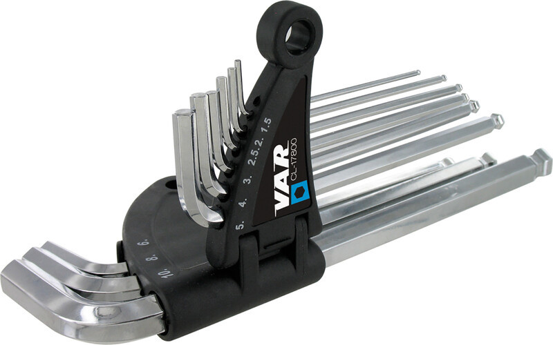 VAR VAR CL-17800 Hex Wrench Set 9 Pieces  2021 Zestawy narzędzi FA003540631