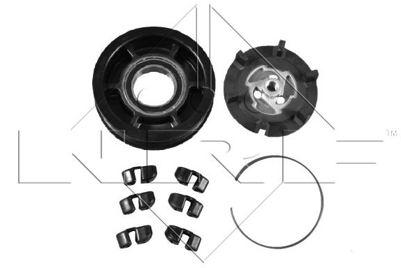 NRF Sprzęgło elektromagnetyczne, klimatyzacja NRF 380052 380052