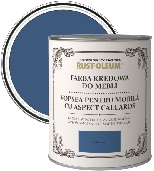 Rust-Oleum Farba kredowa do mebli Rust-Oleum kobaltowy 0 125 l R0070042X5