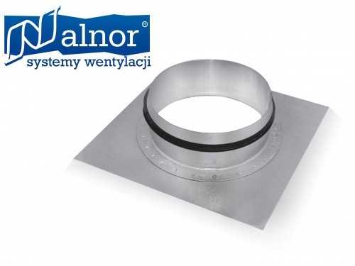 Alnor Króciec ocynkowany z uszczelką 125mm KILL-125