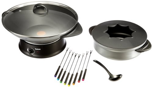 Tefal Wok Fondue Compact wk302012 WK302012