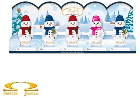 Lindt Bałwanki czekoladowe Snowmen Mini 5x10g CZEK1041