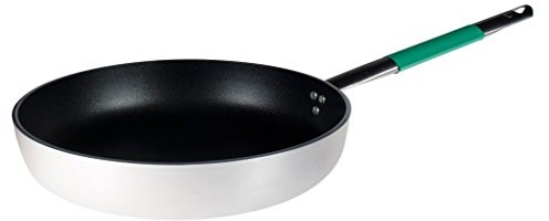 Pentole Agnelli alsc2111bscv32 patelnia z łbem wpuszczanym wysoka z 1 uchwyt z 5 MM, 32 cm, zielony ALSC2111BSCV32
