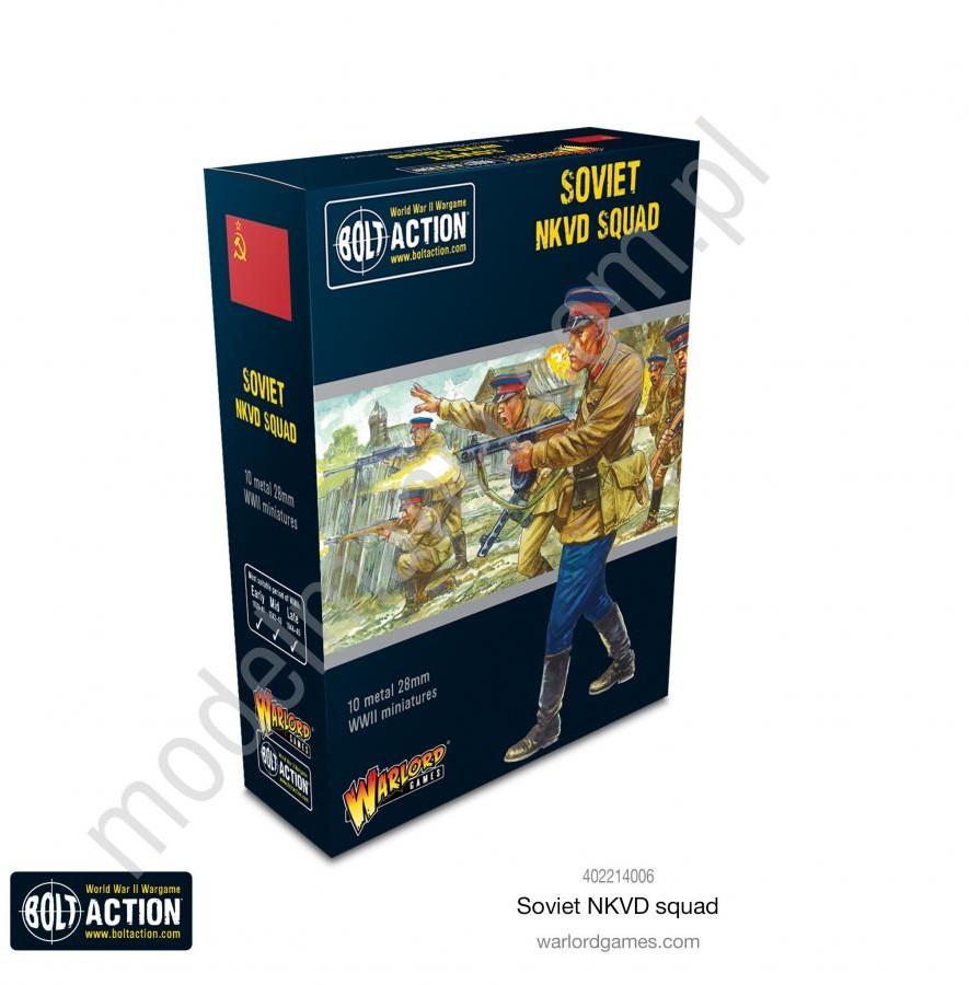 WarlordGames Sowiecki oddział NKWD  Warlord Games Ltd  402214006