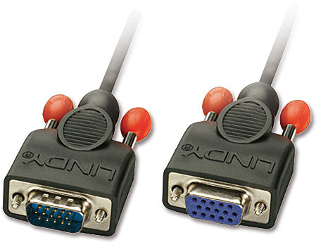 Lindy 31421 Przedłużacz VGA 2m LY-31421