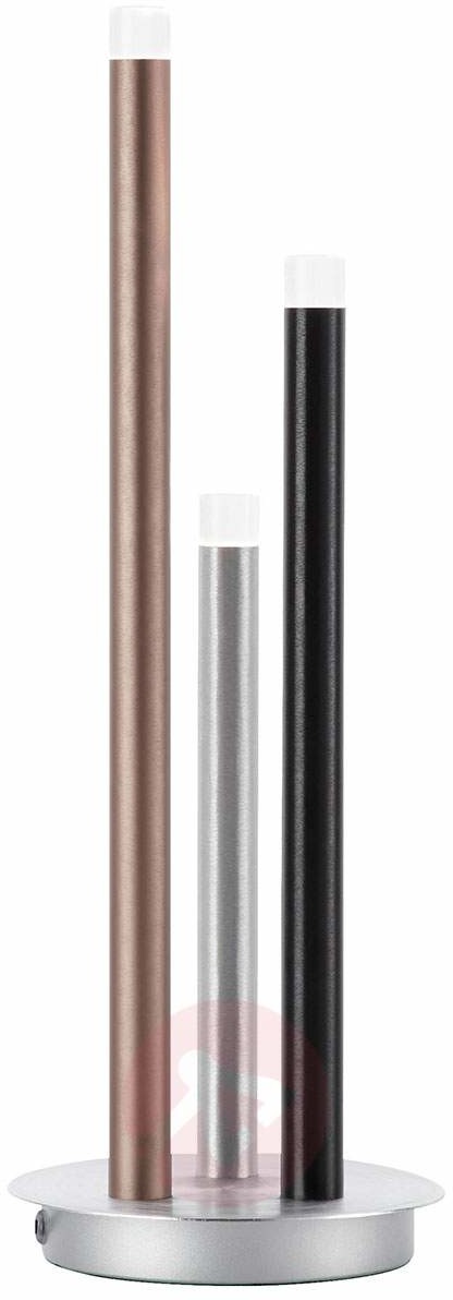 Brilliant Lampa stołowa LED Cembalo ściemniana 3-pkt.
