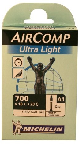 Michelin dętka rowerowa aircomp, czarna, 28