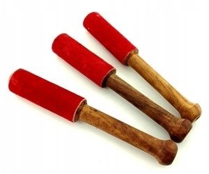 Patyk Do Misy Grającej Czerwony Drewniany 15CM