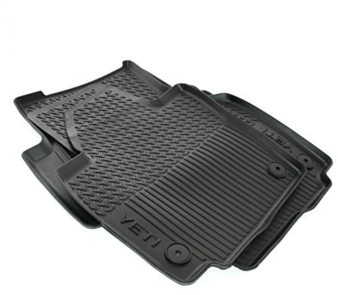 Skoda 5l1061550 a dywaniki gumowe 4-częściowy Dywaniki gumowe oryginalne maty we wszystkich warunkach 5L1061550A