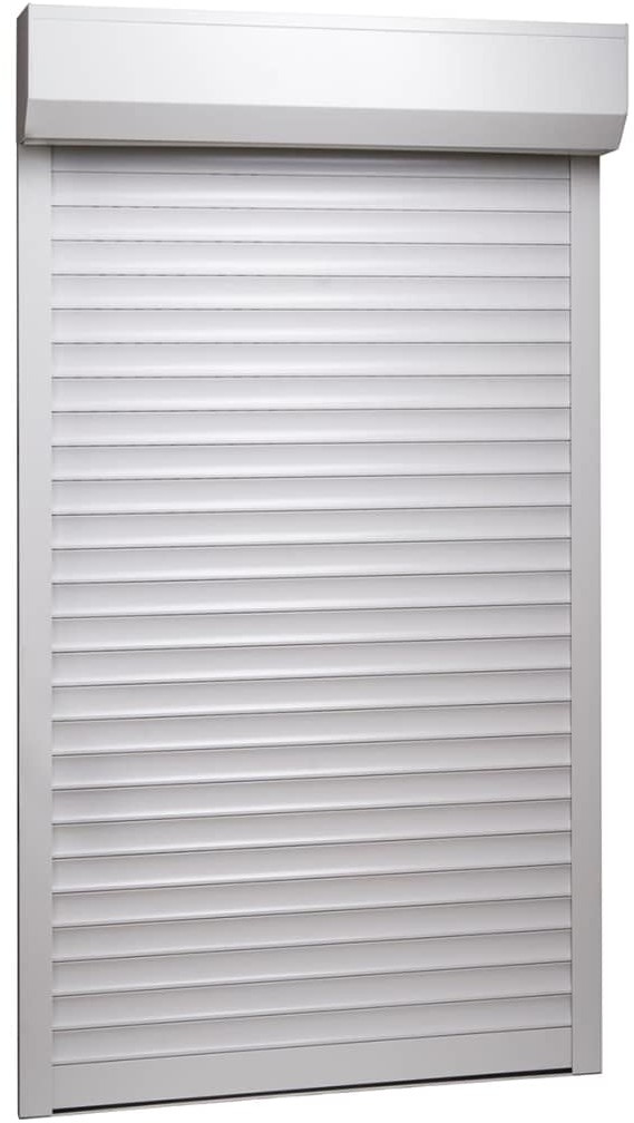 Roleta zewnętrzna, aluminiowa, 110 x 220 cm, biała