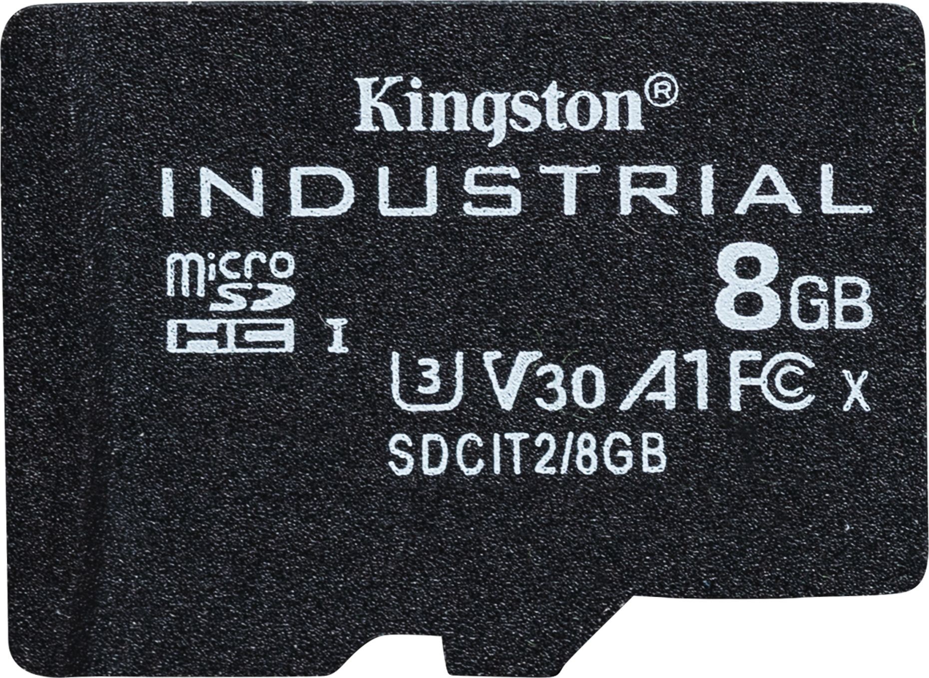 Kingston Industrial MicroSDHC 8GB UHS-I/U3 A1 V30 SDCIT2/8GB SDCIT2/8GB