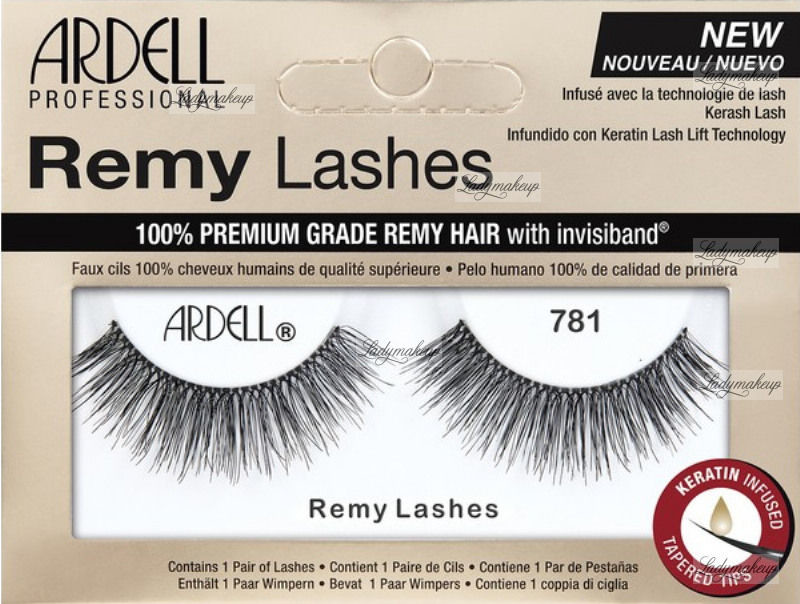 Ardell Remy Lashes - Sztuczne rzęsy na pasku - 781