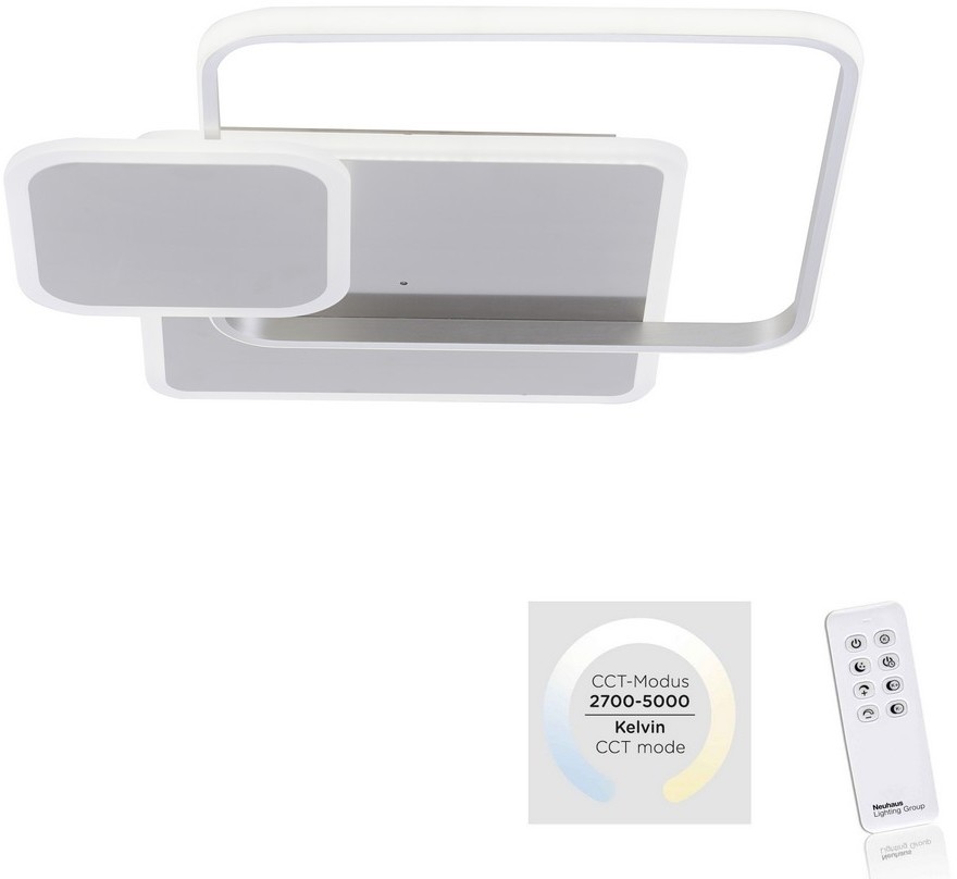 Paul Neuhaus 8319-55 - LED Plafon ściemnialny EMILIO LED/53W/230V + Pilot