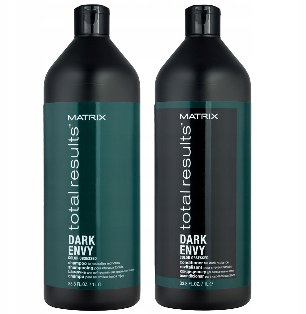 Matrix Dark Envy brunetki Szampon Odżywka 2x1000ml