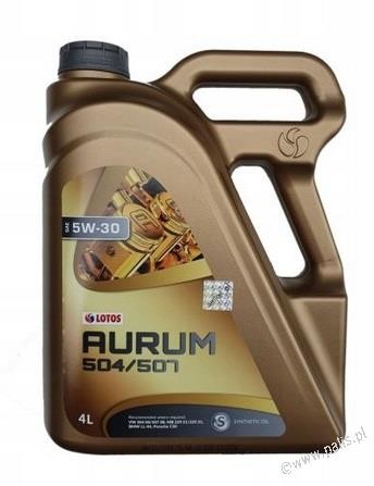 Lotos AURUM 504/507 SAE 5W30 4L