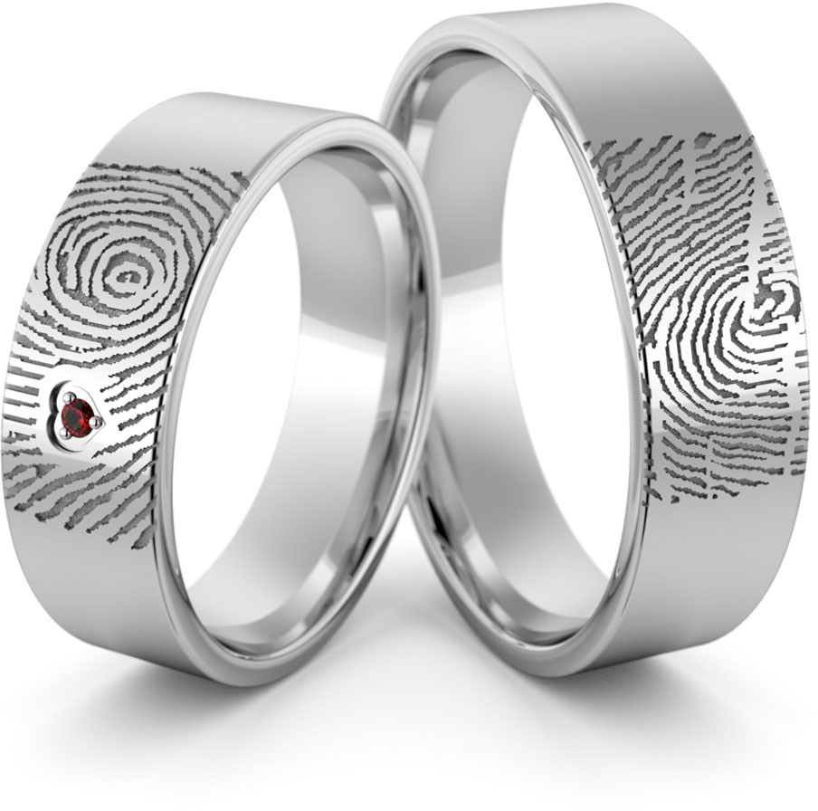 Eminence Obrączki ślubne odcisk palca - Au-1152-9 Au-1152-9