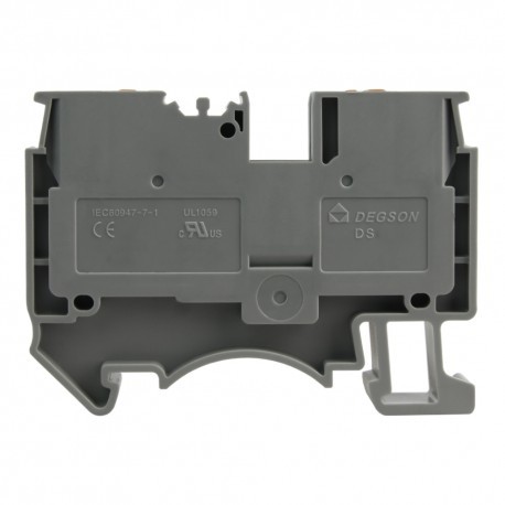 Geberit DEGSON szynowa 1,5mm2 1P zaciskowa szara UL DGN 3794 DS1.5-01P-11-00A(H)