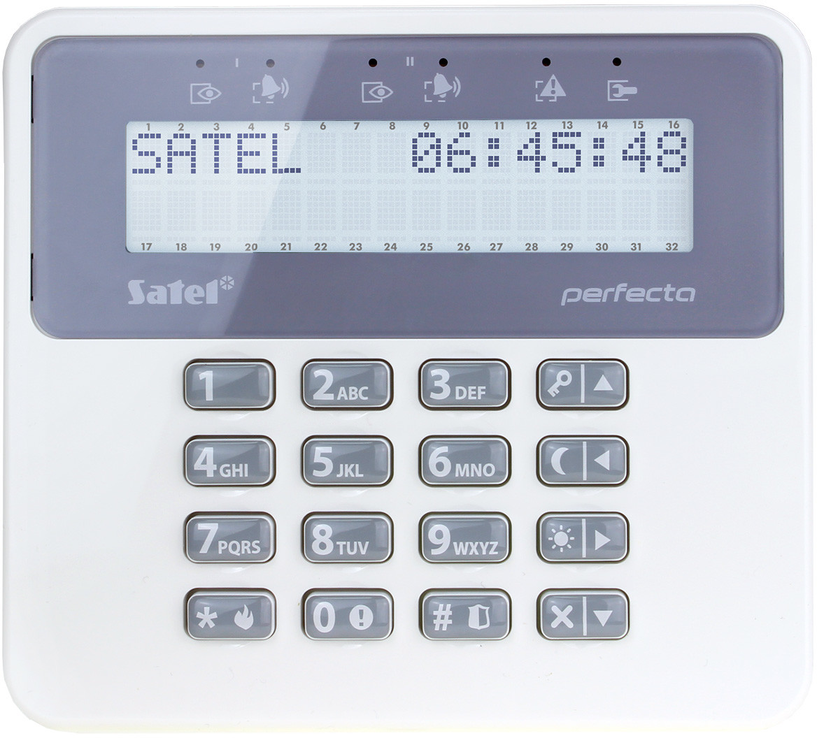 SATEL Manipulator LCD do centrali PRF-LCD PRF-LCD