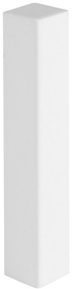 Narożniki połysk 10/8 cm białe 2 szt.