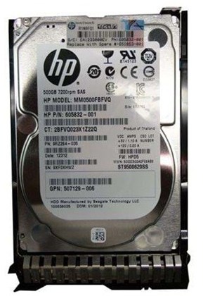 HP Dysk serwerowy 500Gb Dual SAS 7.200Rpm 653953-001