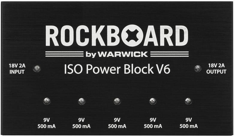 Rockboard Rockboard ISO Power Block 6 zasilacz multi